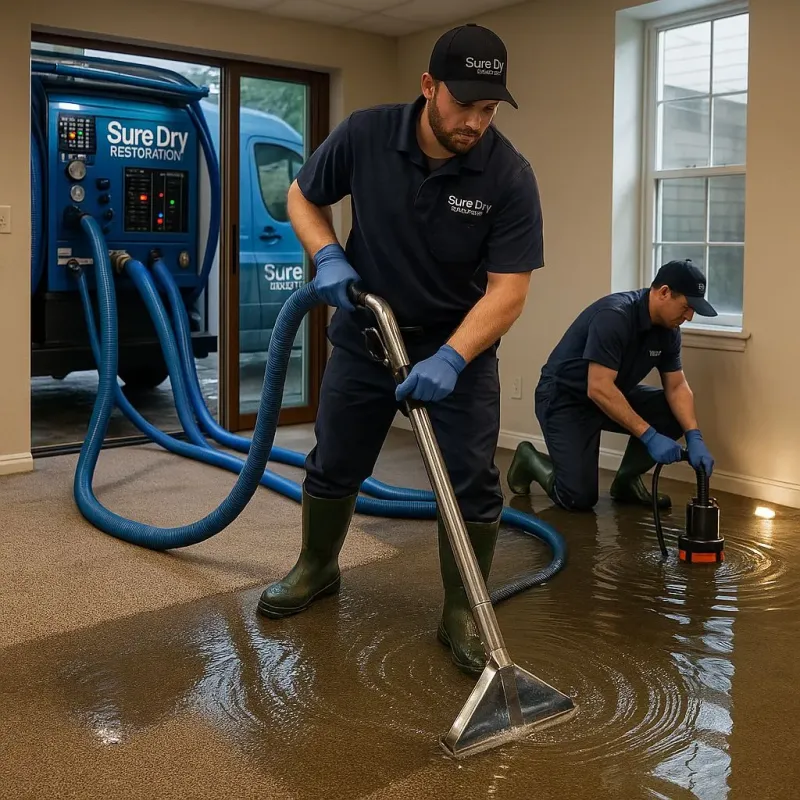 Water Extraction and Removal process in Center City, MN